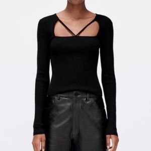 Zara Women's Black Shirt